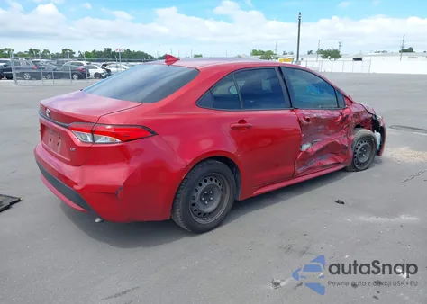 2020 Toyota Corolla Le z USA, uszkodzony, nr VIN JTDEPRAE3LJ113620
